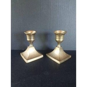 Brass Candlestick Holders